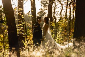 ślubna sesja w lesie fotograf gdańsk gdynia i sopot